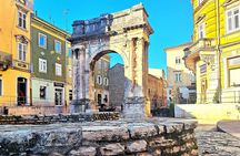 Explore layers of Pula's History in German or English