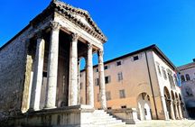 Explore layers of Pula's History in German or English