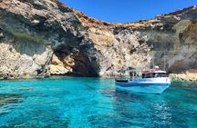 Malta Private Boat Trip to Comino, Blue & Crystal Lagoon, & Gozo