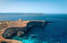 Malta Private Boat Trip to Comino, Blue & Crystal Lagoon, & Gozo