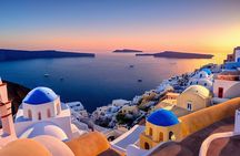 Santorini Highlights Minibus Tour with Oia Sunset