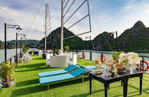 From Hanoi: Ha Long Bay Day Trip from 4 - 5 star Cruise & Buffet