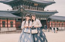 Hanbok Photoshoot and History Tour at Gyeongbokgung Palace