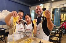 Rome: Pasta Fettuccine Ravioli and Tiramisu Cooking Class