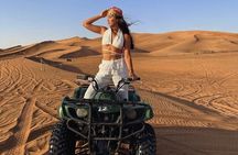 Premium Desert Safari Pick&drop 4x4 with Camel Ride, BBQ Dinner