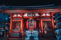 Asakusa Night Evening Walking Tour with English-Speaking Guide