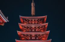 Asakusa Night Evening Walking Tour with English-Speaking Guide
