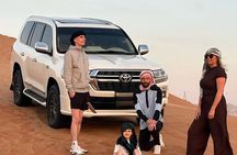 Combo Safari Dinner 30 min buggy 1000cc open desert with guide