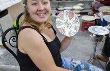 Handmade Arabic Woman in Clay and Mosaique 