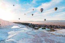 From Antalya Pamukkale Hot Air Balloon Flight with Lunch