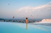 From Antalya Pamukkale Hot Air Balloon Flight with Lunch