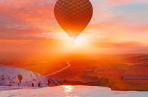 From Antalya Pamukkale Hot Air Balloon Flight with Lunch