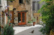 Medieval villages not far from Nice in the French Riviera France