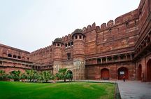 Day trip to Taj Mahal, Agra by a private car with driver
