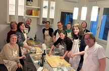 Pasta Making Class with Tiramisu and Unlimited Wine Tasting