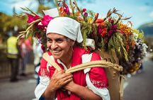 Medellin the Arví Park and flower farm and mountaineering lunch