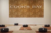 Air-conditioned studio yoga class at Cooks Bay Hotel and Suites