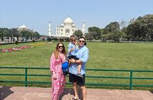 Private day tour of Taj Mahal and Agra fort by super-fast train - ALL INCLUSIVE 