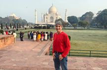 Private day tour of Taj Mahal and Agra fort by super-fast train - ALL INCLUSIVE 