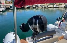 Boat excursion from Marina Piccola Cagliari with aperitif