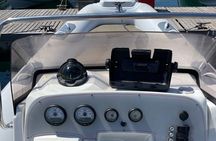 Boat excursion from Marina Piccola Cagliari with aperitif