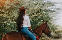 Horse Ride with Mountain Views