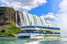 Niagara Falls Evening Illumination Tour with Maid Boat Ride