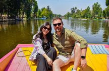 Xochimilco International boat party with open bar and tacos