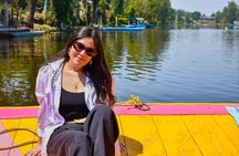 Xochimilco International boat party with open bar and tacos