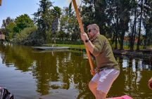 Xochimilco International boat party with open bar and tacos
