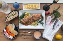 Alaskan Salmon Cooking Class & Dining Experience