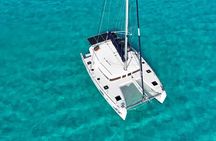 7hrs 42ft Luxury Catamaran Private Charter Cancun to Isla Mujeres