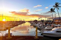 Kona Hawaii Fishing/Snorkel Large Group Private Charter on OE II