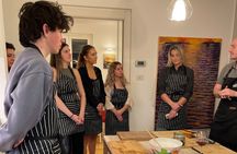 Milan Vegan Pasta and Dessert Making Class with Wine Pairing