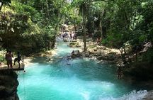 Blue Hole Falls with Horseback Ride Adventure from Montego Bay