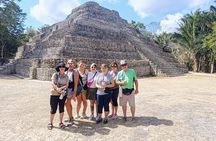 Chacchoben Ruins and Bacalar Lagoon Boat Tour