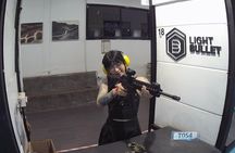 Light Bullet Indoor Shooting Range Experience from Pattaya