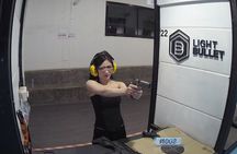 Light Bullet Indoor Shooting Range Experience from Pattaya