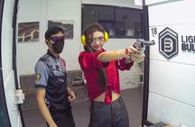 Light Bullet Indoor Shooting Range Experience from Pattaya