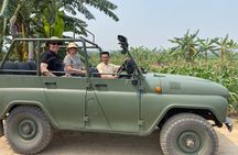 Hanoi Jeep Tour/ Hanoi Vespa Tour: City and Countryside Combined