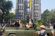 Hanoi Jeep Tour/ Hanoi Vespa Tour: City and Countryside Combined