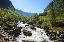 Idyllic Bondhus Glacier Lake and Rosendal - bus from Bergen