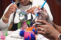 Viral Drip Bear Painting Experience