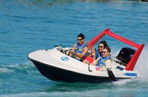 Self Drive Speedboat and Swim with the Pigs