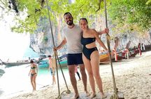 Early bird Krabi to Phi Phi islands + 4 Islands by Speedboat