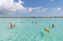 Private 6 Hrs 47 ft. Catamaran Snorkel & Cielo Charter (30p. max)