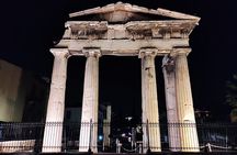 Athens by Night Enchanting Walking Tour and Dinner Delights