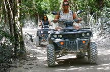 Off Road ATV Tour with Caverns, Cedral & Beach Time with Transfer