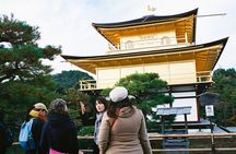 Kyoto: Kinkaku-ji Temple & Serene Garden Guided Tour with Tickets