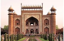 Day trip to Taj Mahal, Agra by a private car with driver